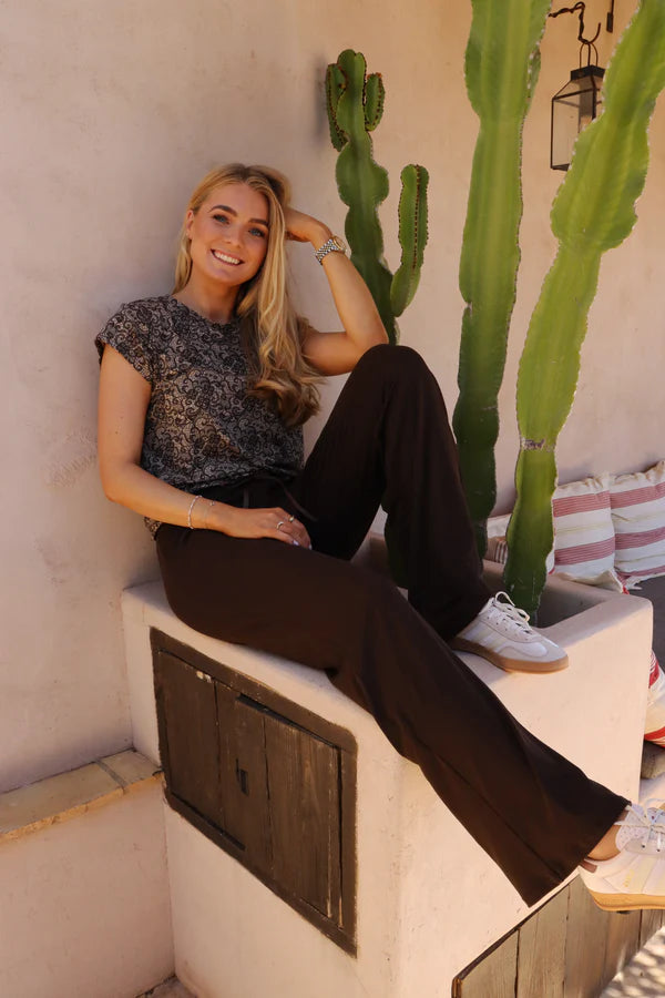 Alma buxur wide Mocca