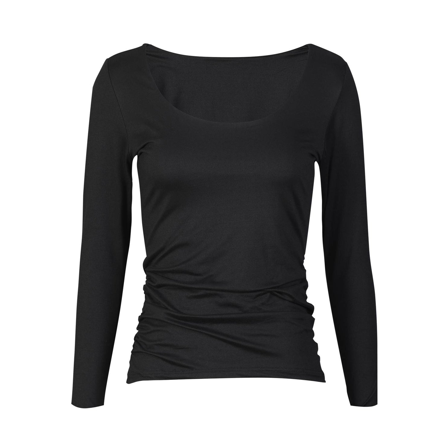 Alma LS Turn Top Svartur