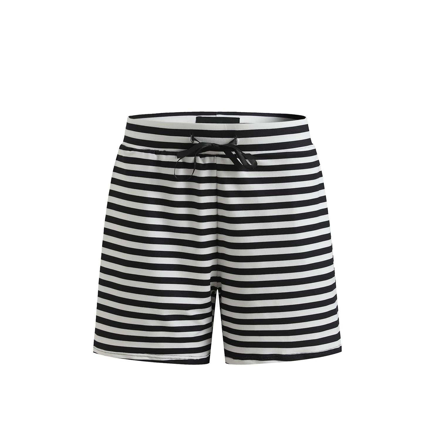 Alma stuttbuxur Svartar og off whie