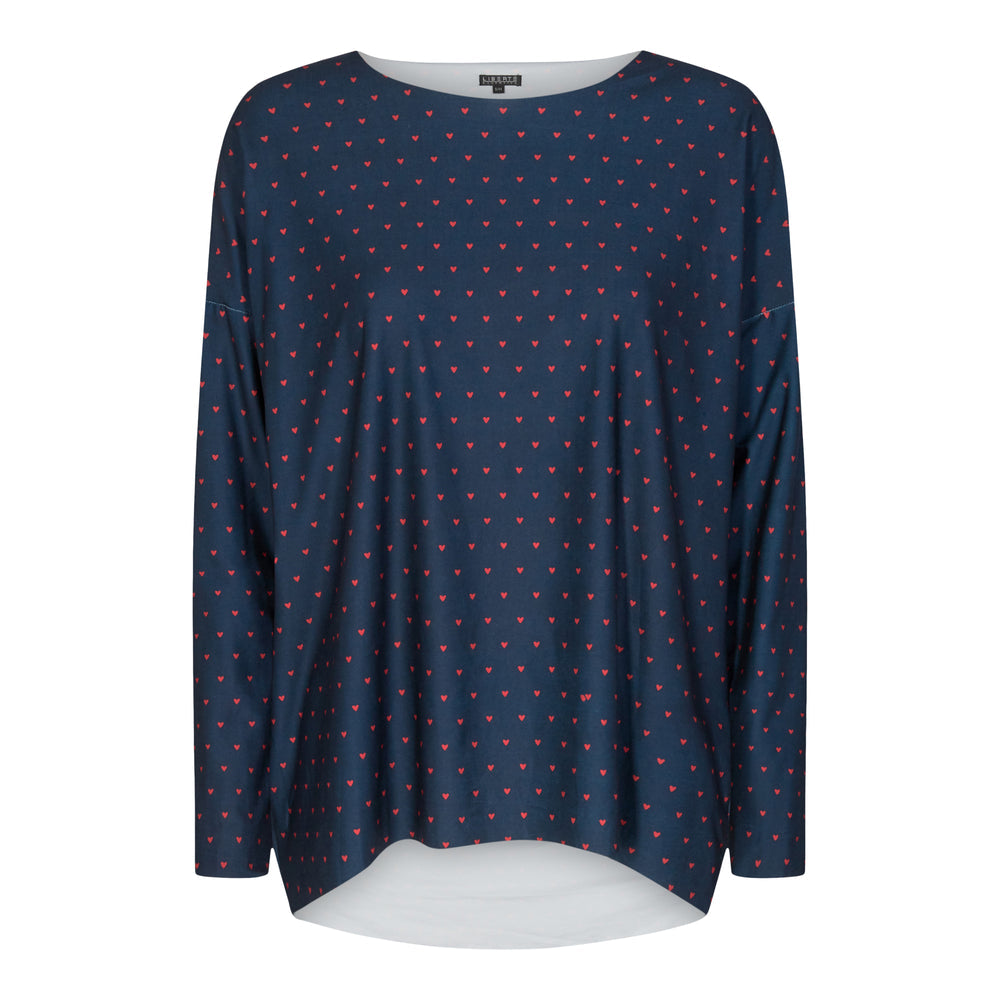 Alma LS bolur hearts navy