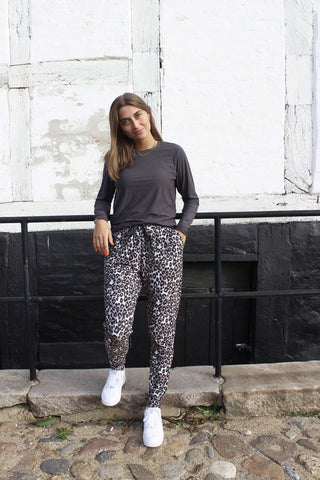 Alma straight langermabolur Dark Grey