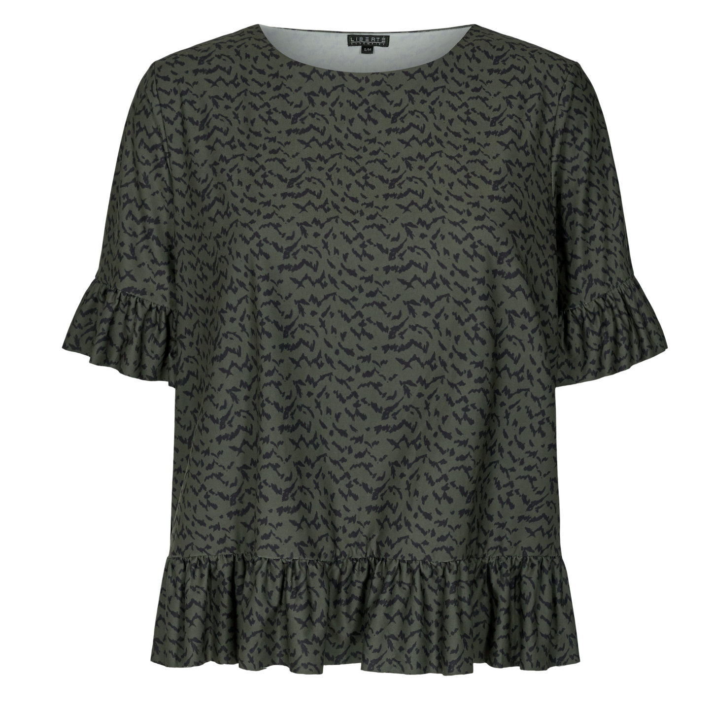 Alma Frill bolur olive blurr