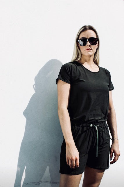 Alma samfesttingur stuttur grænn