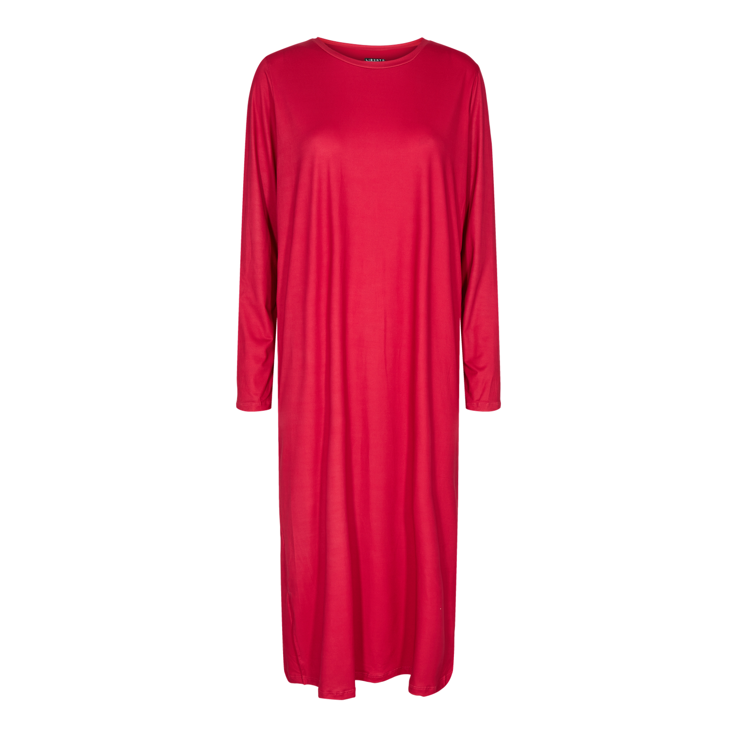 Alma LS T-shirt kjóll red