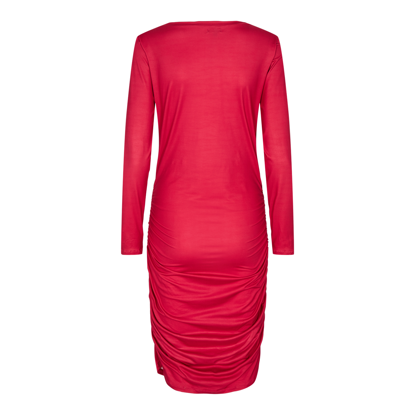 Alma long dress red