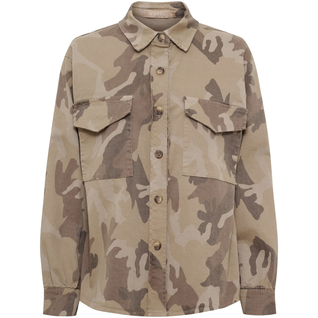 MARTA skyrtu jakki Camo sand litir