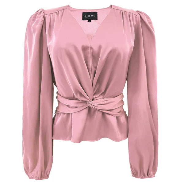 Tiki twist skyrta rose