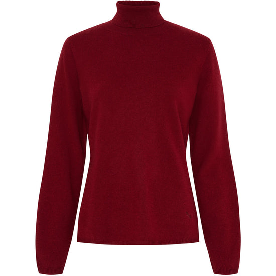 Rúllukraga peysa  Bordeaux