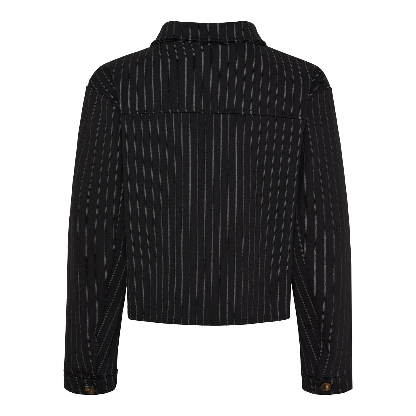 MARTA  jakki Svartur ( Teinóttur)