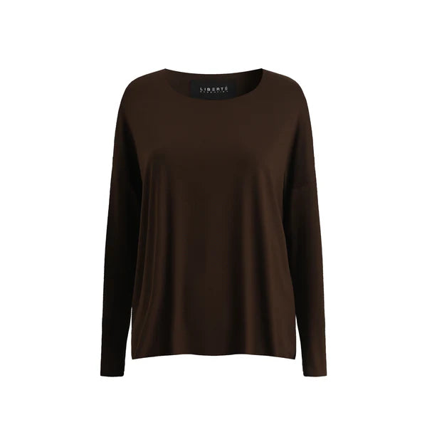 Alma LS top Mocca