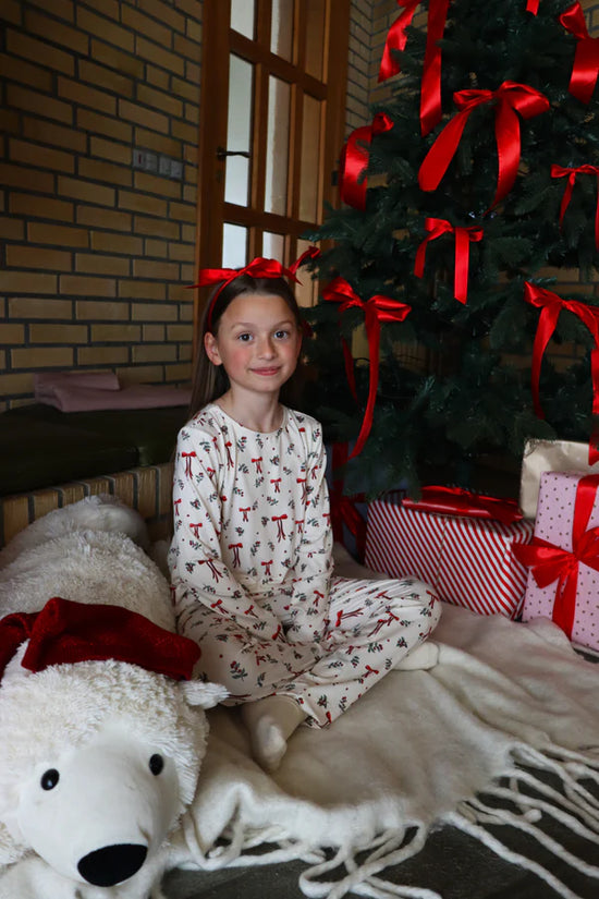 Alma  Barna buxur Red Bow Creme