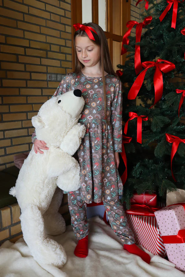 Alma  Barna kjólar Smiley brown