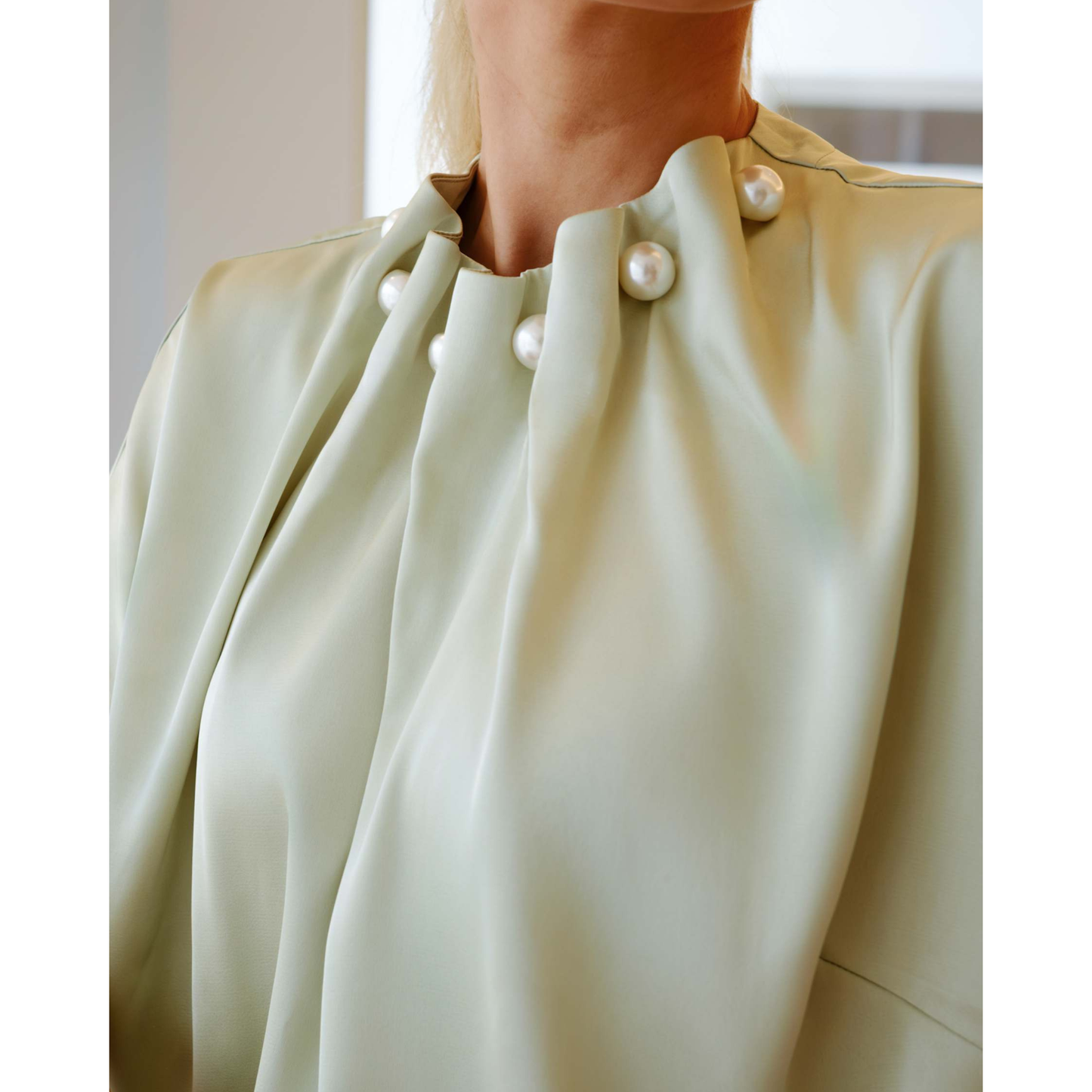 Pip Pearl Blouse Mint