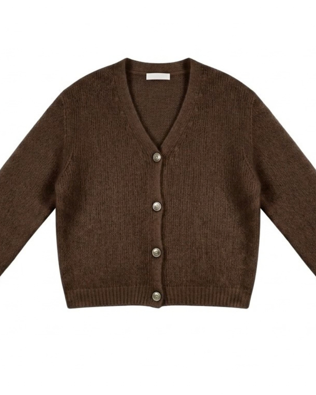 Monsa Cardigan peysa Brown