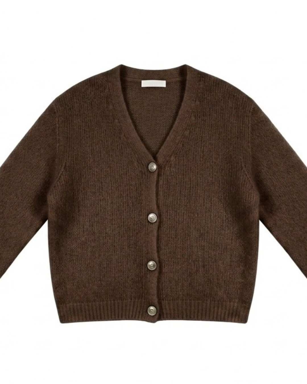 Monsa Cardigan peysa Brown