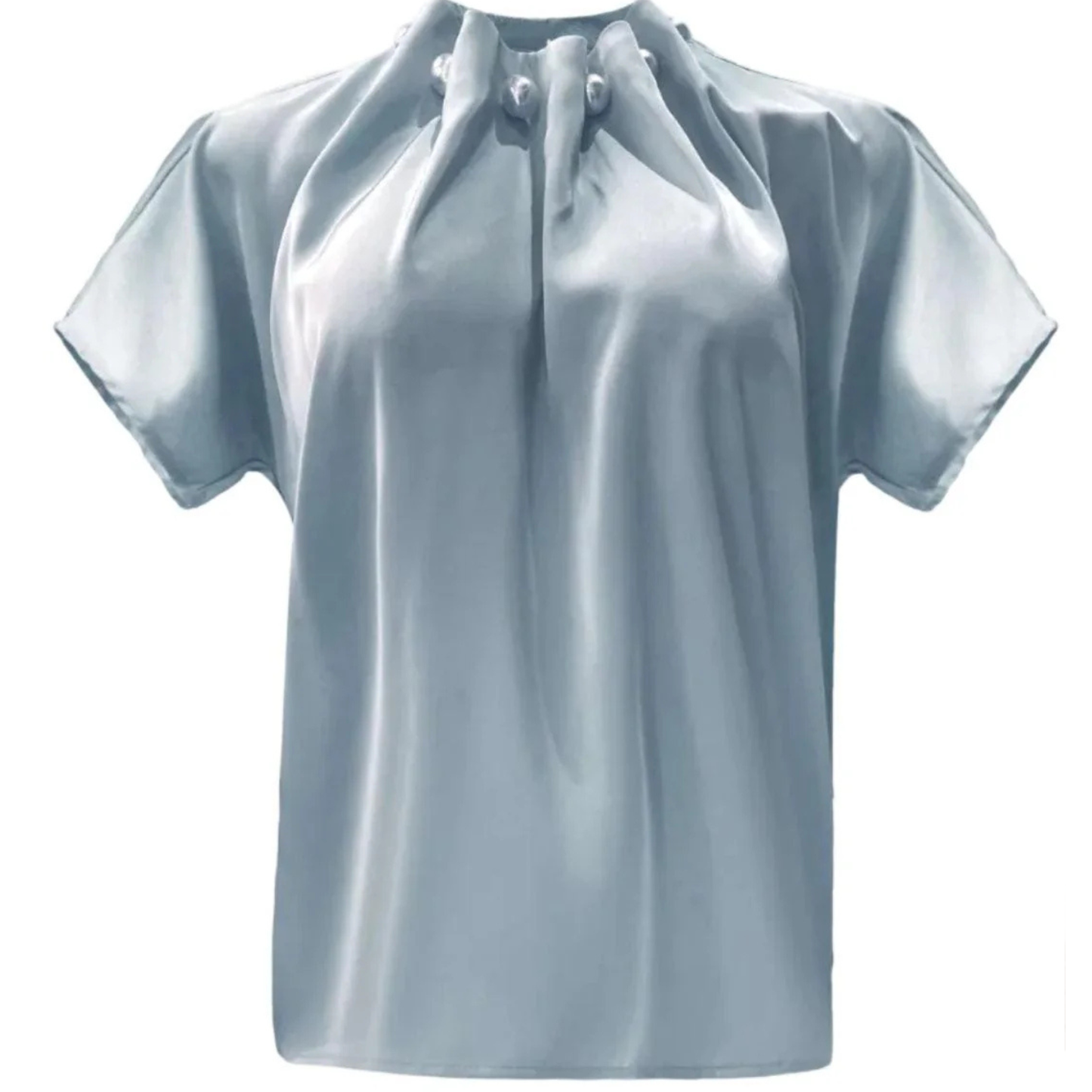 Pip Pearl blouse light blue