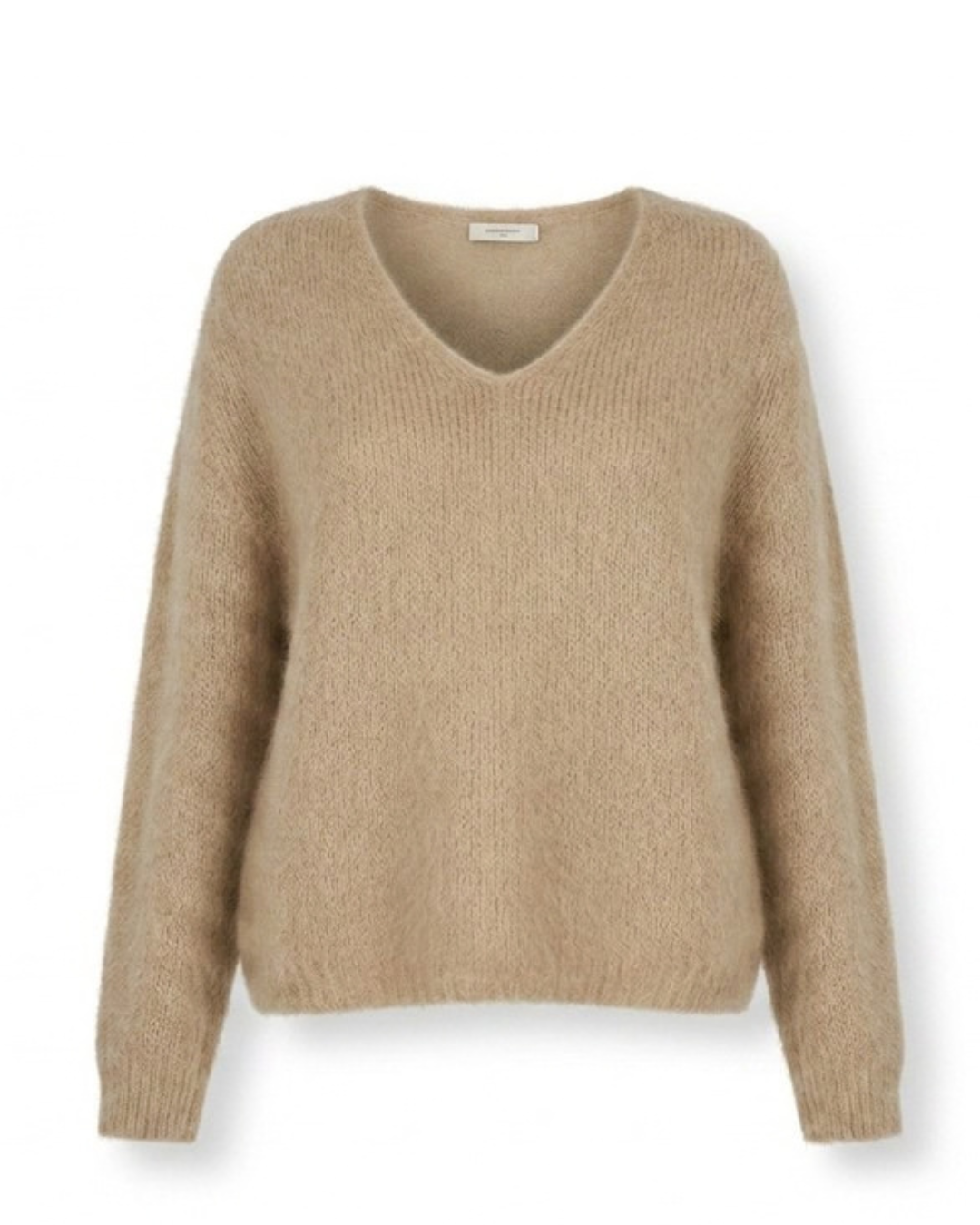 Mona Peysa Mohair Beige