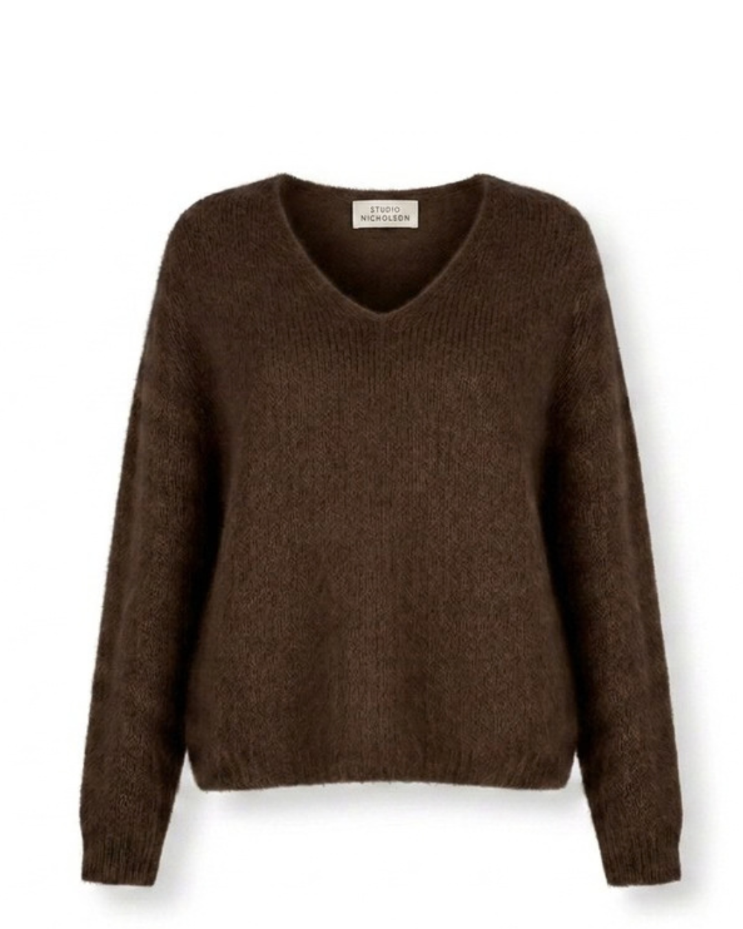 Mona Peysa Mohair Brown