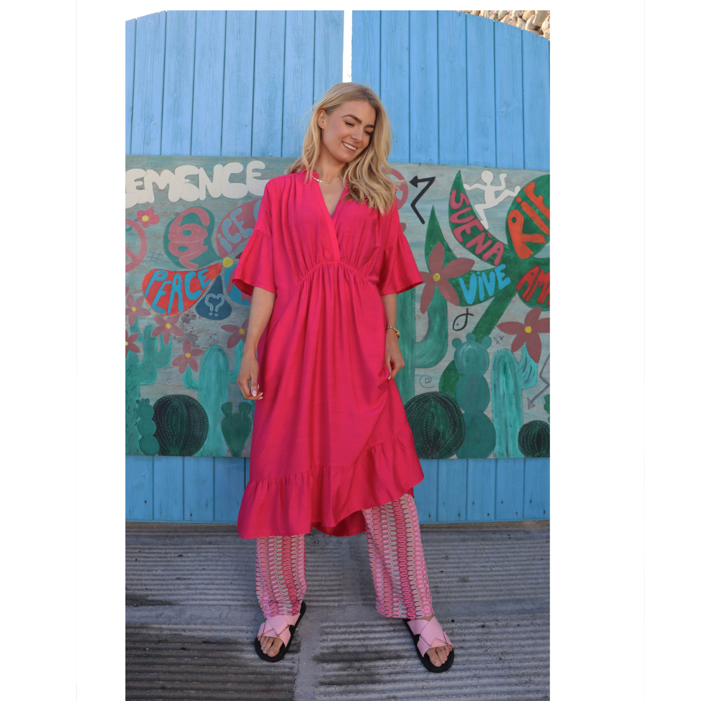 Karo kjóll  Pink