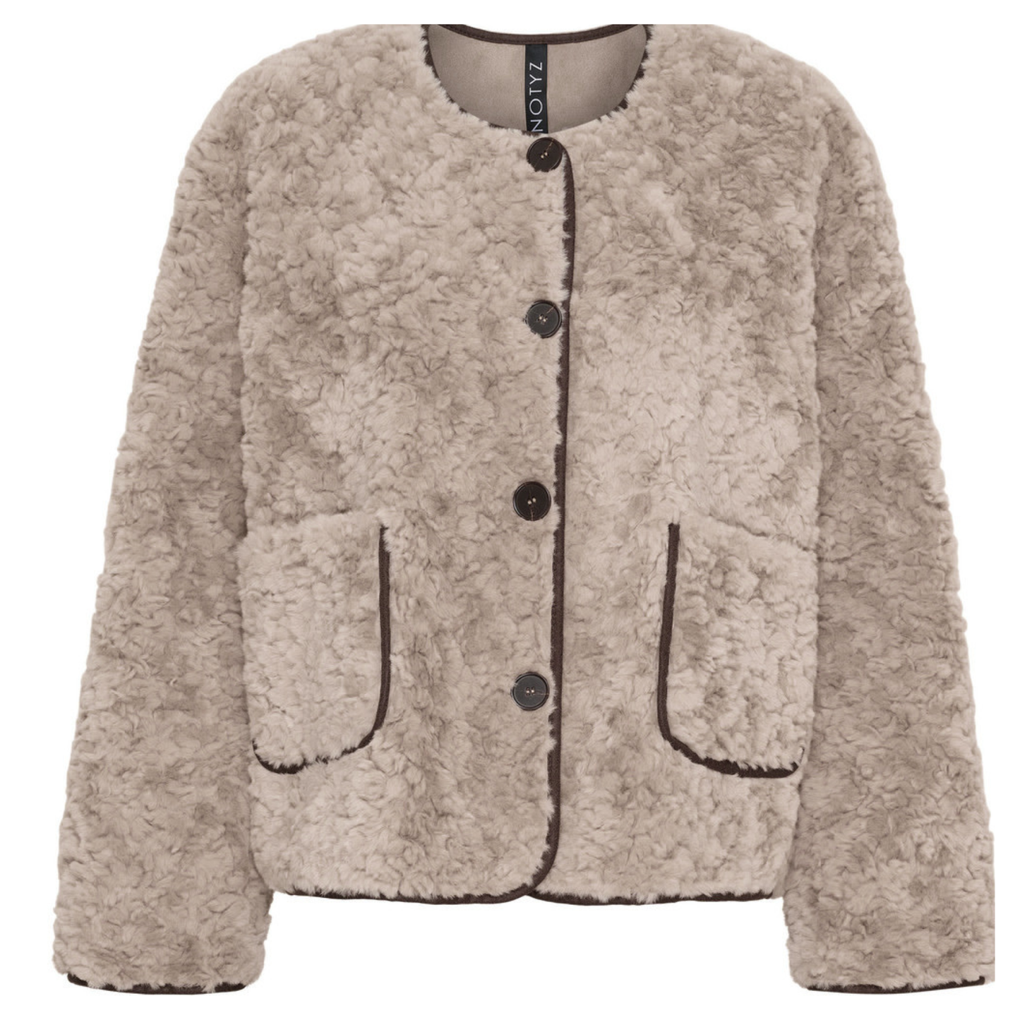 Bonded Jacket dark sand