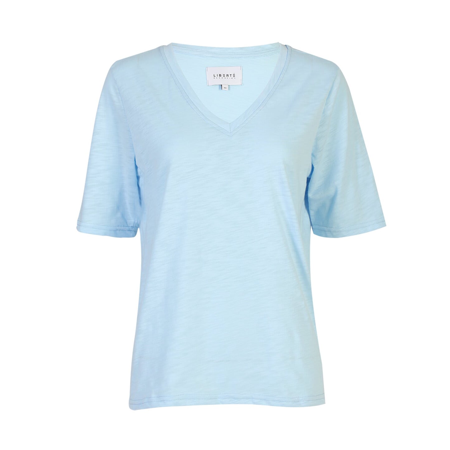 Ulla V-neck bolur Baby blue