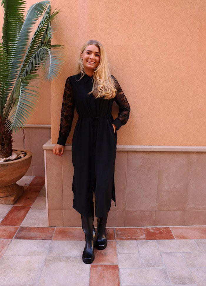 Letty LS Long skyrtu-kjóll