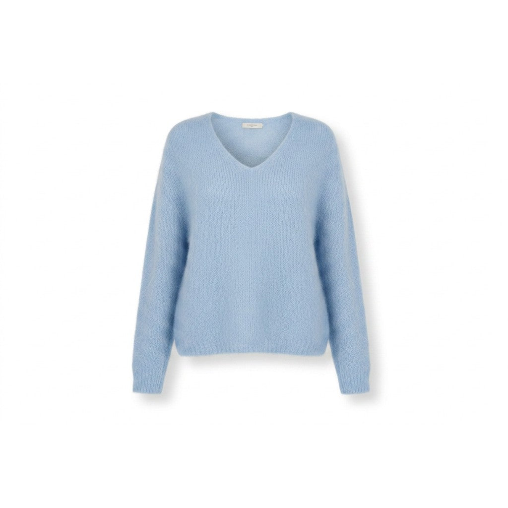 Mona Peysa Mohair Light blue