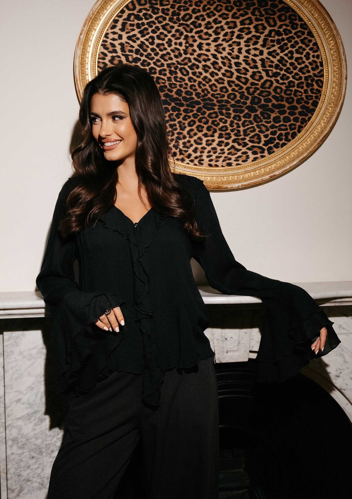 Siffi LS Blouse Svört