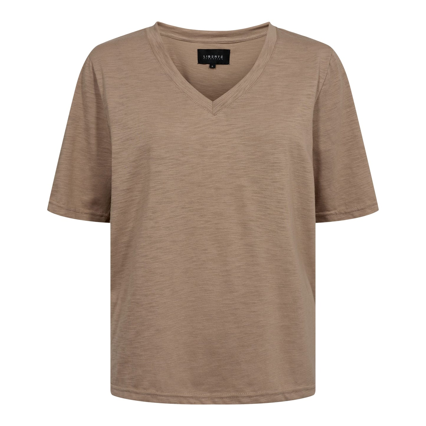 Ulla V-neck bolur  dusty light brown