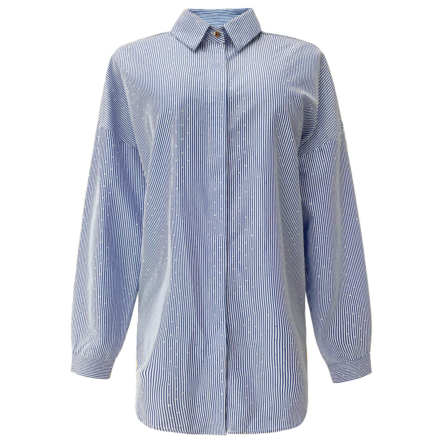 Sara LS Skyrtu Blue Diamond