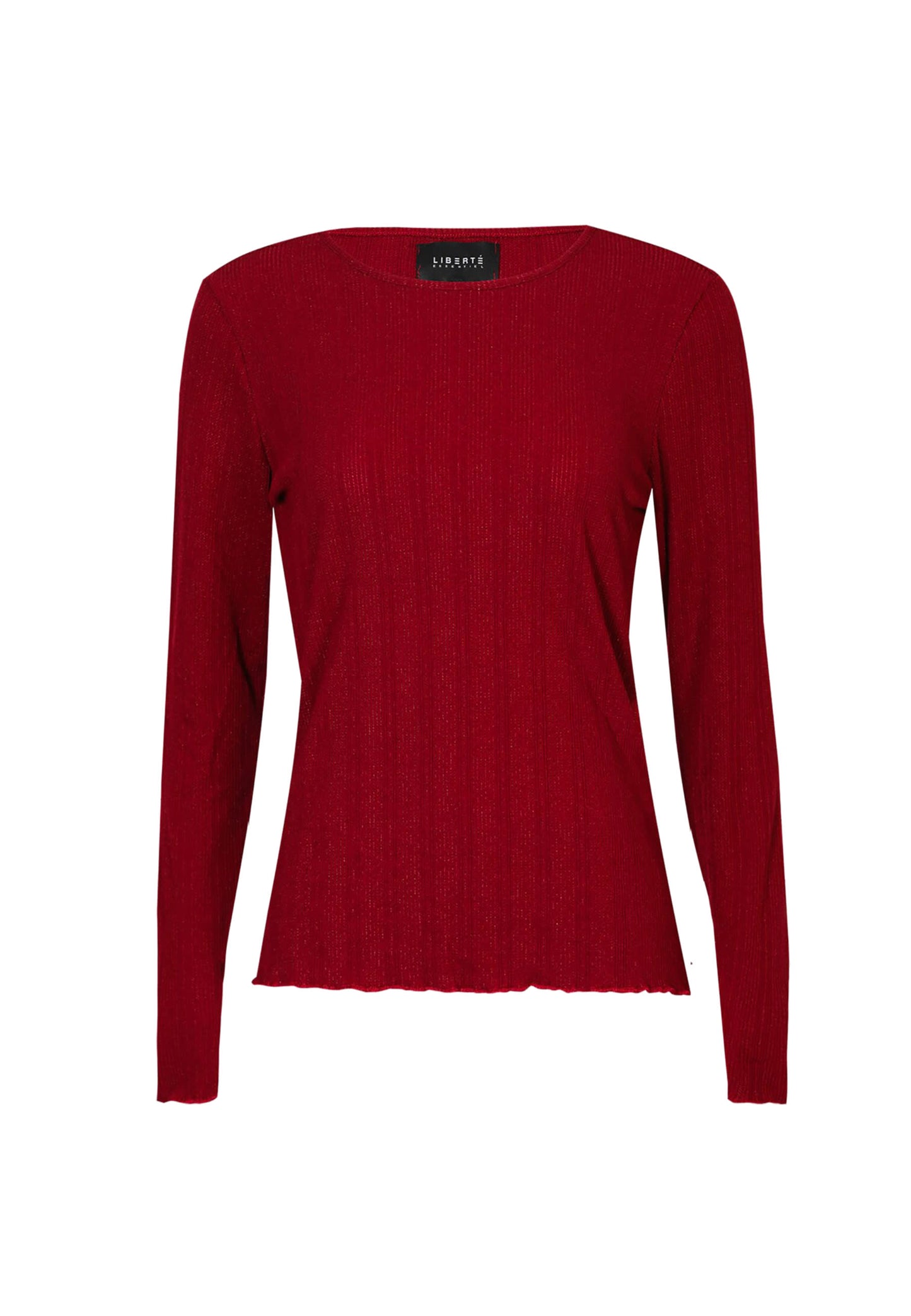 Natalia LS bolur Dark Red Lurex