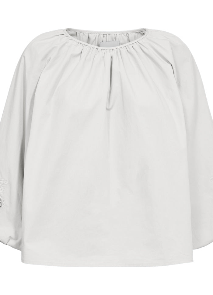 Rikke Balloon blouse hvít