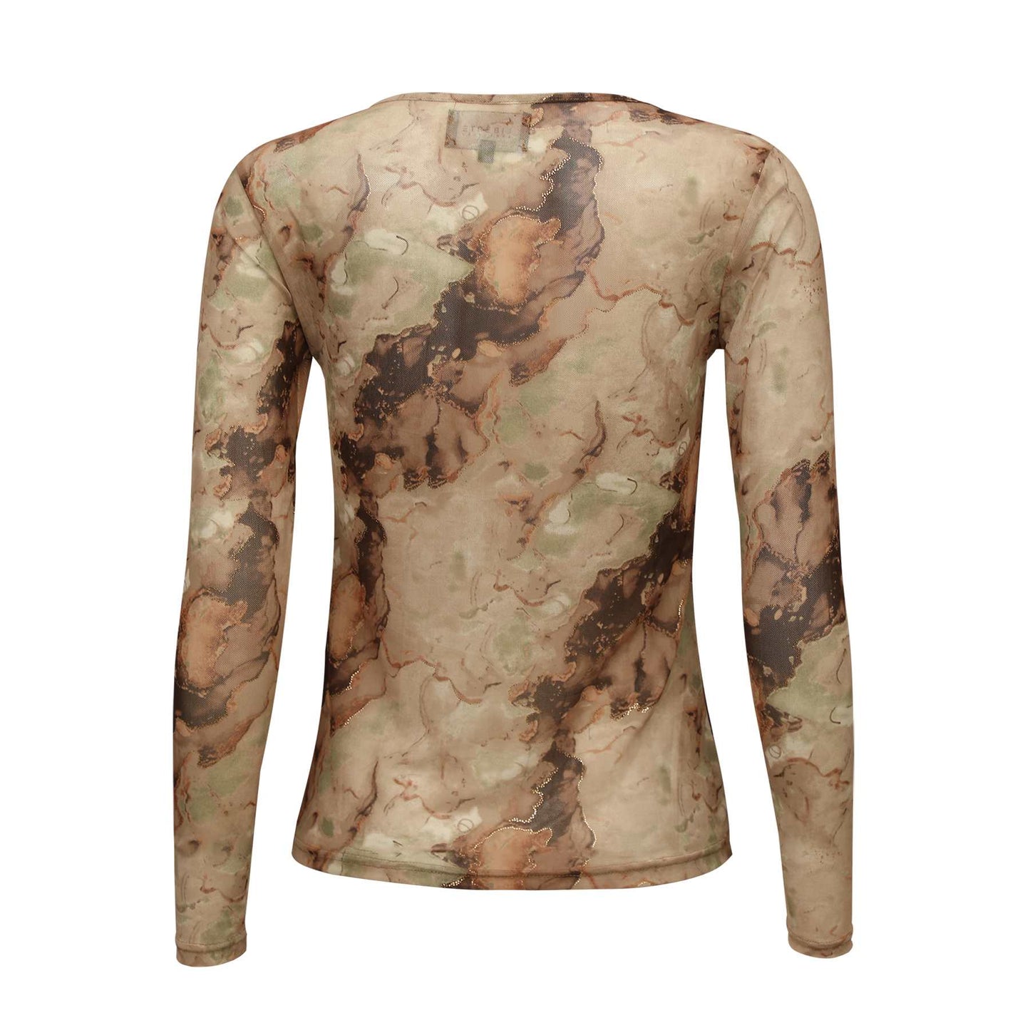 Mesh LS gold marble