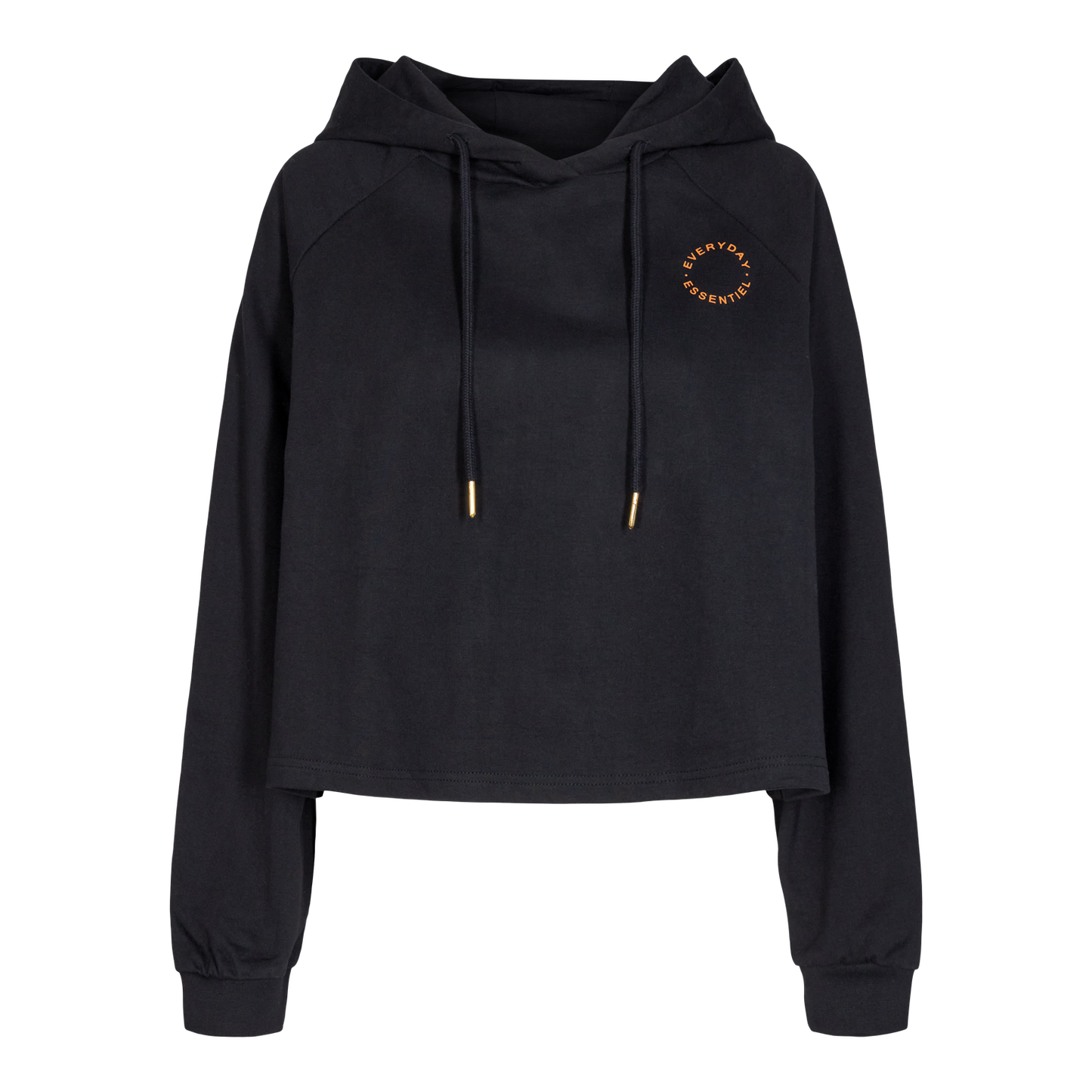 Penny cropped hettupeysa classic black