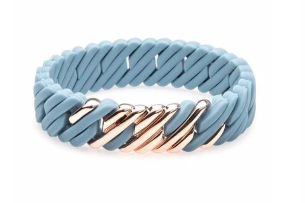 PixelMini 15mm - Pearl Blue & Pink Gold