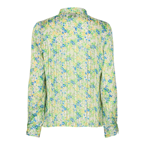 Maggie skyrta green flower