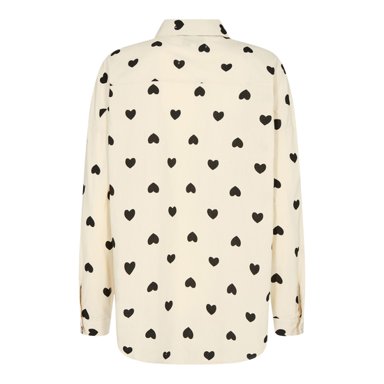 Sara skyrta black heart