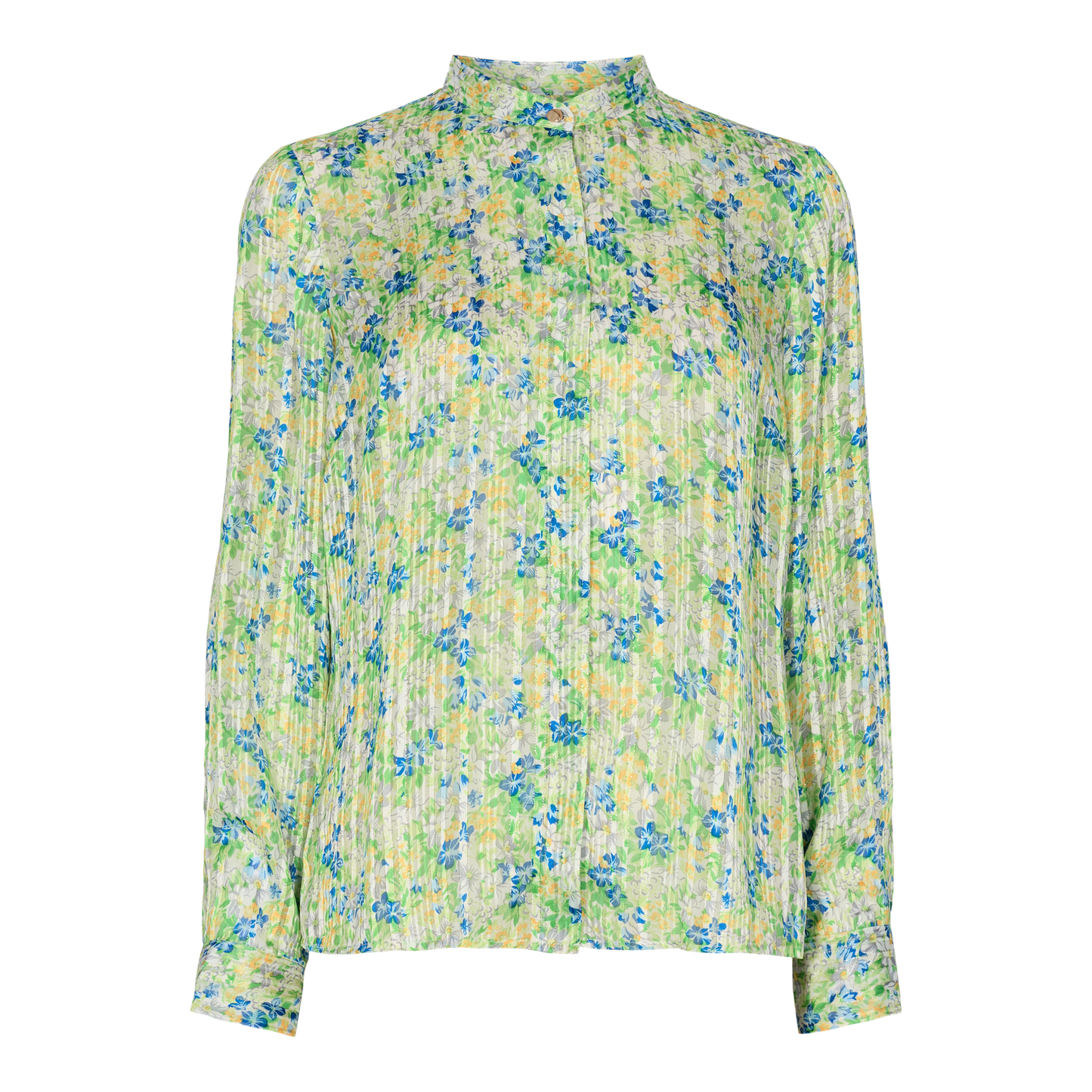 Maggie skyrta green flower