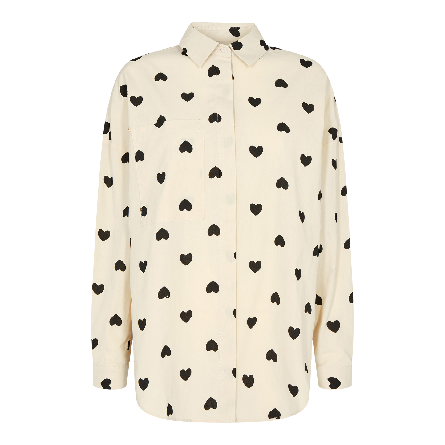 Sara skyrta black heart